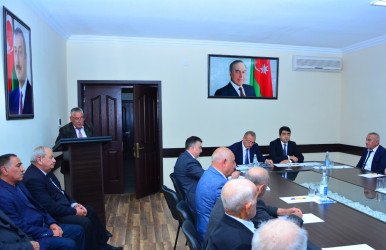 Ağstafa Rayon Ağsaqqallar Şurasının fəaliyyətinə dair hesabat konfransı keçirilib