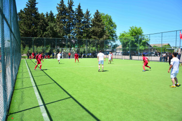 Ağstafada Ümummilli Lider Heydər Əliyevin 102-ci ildönümünə həsr olunmuş yerli bələdiyyə komandaları arasındakı minifutbol üzrə xatirə turnirinin final oyunu keçirilib, qaliblər təltif olunublar