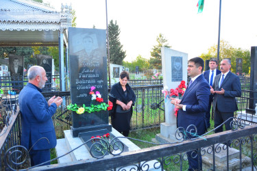 Ölkəmizin azadlığı və suverenliyi uğrunda canından keçən Vətən övladlarının əziz xatirəsi Ağstafada da dərin ehtiramla yad olunur