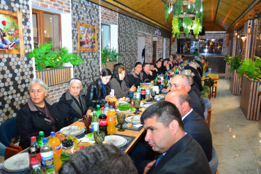 8 Noyabr Zəfər Günü ərəfəsində şəhidlərimizin ailə üzvləri ilə növbəti görüş keçirilib