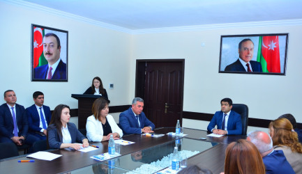 Ağstafada “Heydər Əliyev və dövlət gənclər siyasəti” mövzusunda dəyirmi masa keçirilib