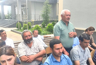 Ağstafa RİH başçısı növbəti dəfə Ağgöl və Zəlimxan kəndlərinin sakinlərini dinləyib