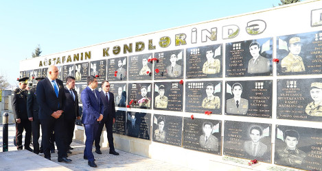 Zəfər Gününün beşinci ildönümü ərəfəsində Ağstafada da şəhidlərimizin xatirəsi dərin ehtiramla yad olunur