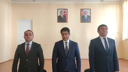 Seymur Orucov Ağstafa şəhərində vətəndaşların növbəti səyyar qəbulunu keçirib