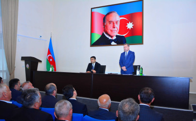 Ağstafada Dövlət Proqramının icrası ilə bağlı müşavirə keçirilib