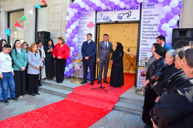 Ağstafada “1 İnci Psixoloji və Nitq Mərkəzi” sakinlərin istifadəsinə verilib