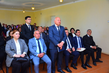 Seymur Orucov növbəti vətəndaş qəbulunu Ağstafanın Aşağı Kəsəmən kəndində keçirib