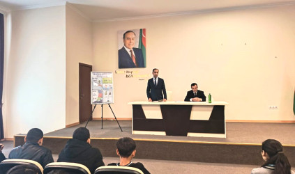 Ağstafada “Sudan səmərəli və qənaətli istifadə olunmasında istehlakçıların iştirakının təşviqi” ilə bağlı maarifləndirici aksiya keçirilib