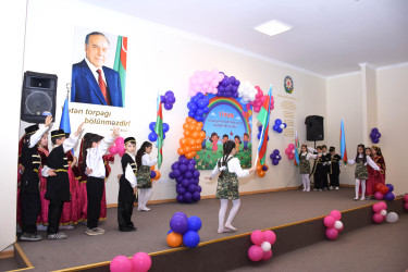 Bu il də 1 İyun - Uşaqların Beynəlxalq Müdafiəsi Günü Ağstafada geniş bayram tədbiri ilə qeyd olunub