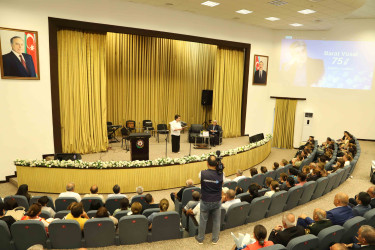 Ağstafada Əməkdar incəsənət xadimi, tanınmış şair, publisist Barat Vüsalın 75 illik yubileyi qeyd olunub