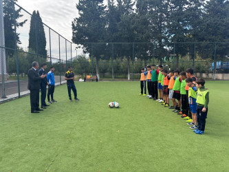 Ağstafada futbol üzrə ustad dərsləri keçirilib