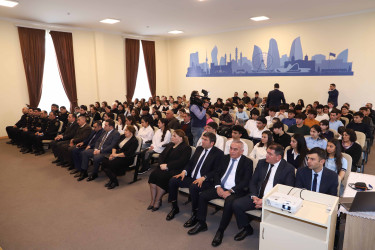 Ağstafada  “Dini radikalizm, erkən nikah, narkomaniya, məişət zorakılığı və kibercinayətkarlığa qarşı mübarizə” mövzusunda növbəti maarifləndirici tədbir keçirilib