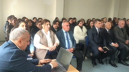 Seymur Orucov Ağstafanın Qıraq Kəsəmən kəndində növbəti dəfə vətəndaşları dinləyib