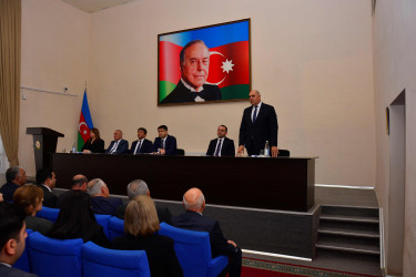 Ağstafada Şuranın növbəti iclası və qəhvəyi mərmər bağacığı ilə mübarizəyə dair tədbir keçirilib