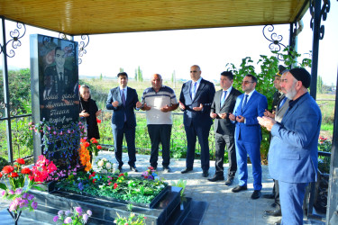 Ağstafada Vətən uğrunda canından keçən qəhrəman şəhidlərimizin məzarlarının ziyarətləri davam etdirilir
