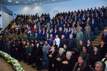 Ağstafada “8 Noyabr - Zəfər Günümüz” mövzusunda  ümumrayon toplantısı keçirilib