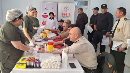 Heydər Əliyev Fondunun “Talassemiyasız həyat naminə” proqramı çərçivəsində Ağstafada növbəti könüllü qanvermə aksiyası keçirilib