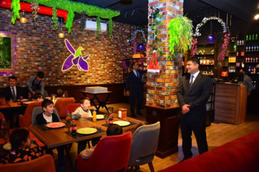 Seymur Orucov qarşıdan gələn yeni il ərəfəsində ağstafalı şəhidlərimizin və qazilərimizin övladları ilə növbəti görüşünü keçirib