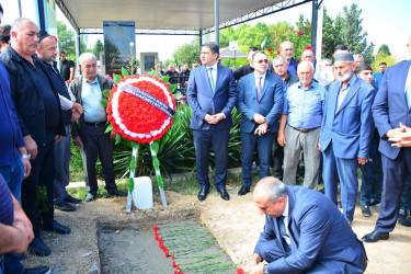 Şəhid anası Şəriqə Ələsgərovanın dəfn mərasimi keçirilib