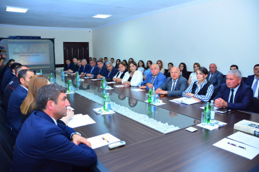 Ağstafada “Qərbi Azərbaycan İrsi” kitabının I cildinin təqdimatı keçirilib