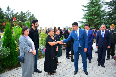 27 Sentyabr - Anım Günündə Ağstafa rayon Şəhidlər Xiyabanı ziyarət olunub