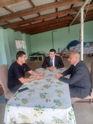 Ağstafada Vətən müharibəsi iştirakçıları və qazilər ziyarət olunub