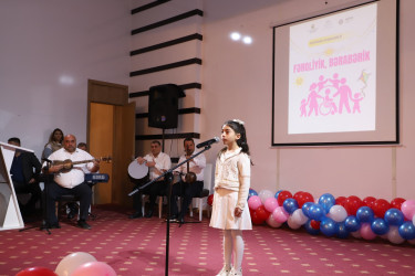 3 dekabr – Beynəlxalq Əlillər Günündə Ağstafada xüsusi qayğıya ehtiyacı olan uşaqlar üçün “Fərqliyik, bərabərik” adlı bədii-əyləncəli tədbir keçirilib