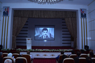 Azərbaycanın Milli Qəhrəmanı şəhid Rafiq Alıcanovun 60 illik yubileyi qeyd edilib