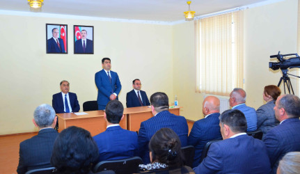 Seymur Orucov növbəti vətəndaş qəbulunu Ağstafanın Aşağı Kəsəmən kəndində keçirib