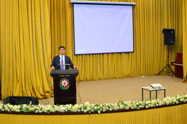 Ağstafa rayon Heydər Əliyev Mərkəzində "Müasir inklüziv təhsil, yeni yanaşmalar və tətbiq modelləri" mövzusunda təhsil işçiləri ilə maarifləndirici görüş keçirilib