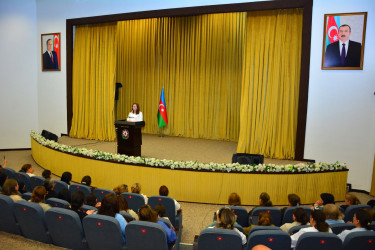 Ağstafada “Şəhərsalma və Memarlıq İli” çərçivəsində "20 sentyabr Dövlət Suverenliyi Günü"nə həsr olunmuş "Suvernenlik-dövlətimizin təməli, memarlıq və gələcəyimizin imzasıdır!" mövzusunda tədbir keçirilib.
