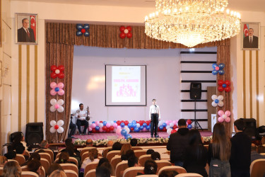 3 dekabr – Beynəlxalq Əlillər Günündə Ağstafada xüsusi qayğıya ehtiyacı olan uşaqlar üçün “Fərqliyik, bərabərik” adlı bədii-əyləncəli tədbir keçirilib