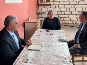 Ağstafada şəhidlərimizin məzarları ziyarət olunub, ailə üzvlərinə baş çəkilib