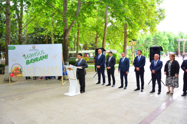 Ağstafada  Məhsul bayramı keçirilib