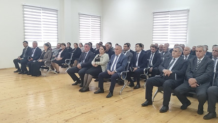 Ağstafanın Gürcüstanla həmsərhəd olan Böyük Kəsik kəndində vətəndaşların növbəti səyyar qəbulu keçirilib