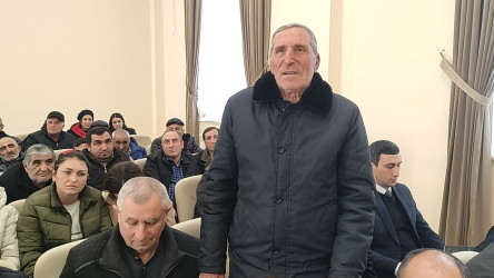 Növbəti səyyar görüş Vurğun qəsəbəsində keçirildi