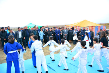 Ağstafada 8 Noyabr – Zəfər Gününün beşinci ildönümünə həsr olunmuş Zəfər yürüşü keçirilib