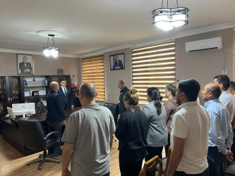 27 Sentyabr – Anım Günü ilə əlaqədar Ağstafa rayonunda idarə və müəssisələrdə silsilə tədbirlər keçirilib.