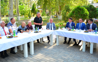 Seymur Orucov növbəti dəfə rayon ağsaqqalları ilə görüş keçirib