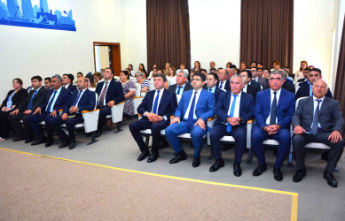 Ağstafada “Şəhərsalma və Memarlıq İli” çərçivəsində “Milli memarlıq irsimiz” mövzusunda maarifləndirici tədbir keçirilib