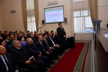 Ağstafada Şuranın növbəti iclası və qəhvəyi mərmər bağacığı ilə mübarizəyə dair tədbir keçirilib