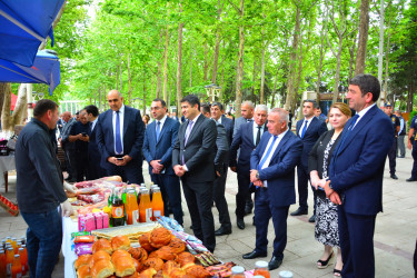 Ağstafada  Məhsul bayramı keçirilib