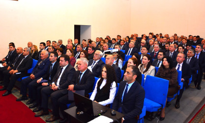 Ağstafa RİH başçısı yanında Şuranın növbəti iclasında rayonun 2025-ci ilin doqquz ayı ərzində sosial-iqtisadi inkişafının yekunları müzakirə olunub