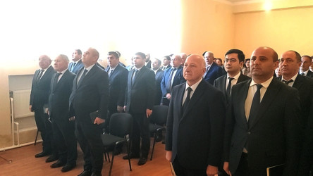 Seymur Orucov Ağstafa şəhərində vətəndaşların növbəti səyyar qəbulunu keçirib