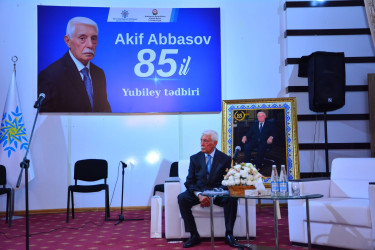 Ağstafada Yeni Azərbaycan Partiyasının veteranı Akif Abbasovun anadan olmasının 85 illik yubileyi qeyd olunub
