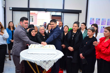 Ağstafada “1 İnci Psixoloji və Nitq Mərkəzi” sakinlərin istifadəsinə verilib