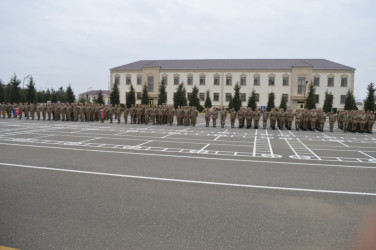 Daxili İşlər Nazirliyi Daxili Qoşunlarının yaranmasının 34-cü ildönümü Ağstafada da qeyd olunub