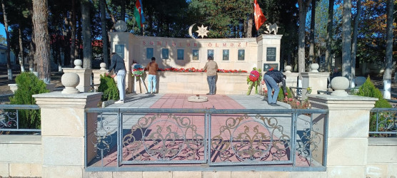 8 Noyabr - Zəfər Günü ilə əlaqədar Ağstafa rayon ərazisində “Yaddaş saatı” adlı aksiya keçirilib