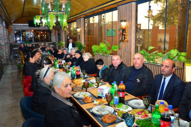 8 Noyabr Zəfər Günü ərəfəsində şəhidlərimizin ailə üzvləri ilə növbəti görüş keçirilib