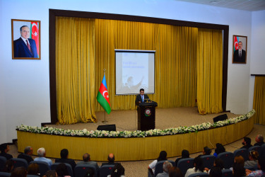 Ağstafada 14 iyul 1969-cu il Suverenlik yolunun başlanğıcı mövzusunda tədbir təşkil olunub